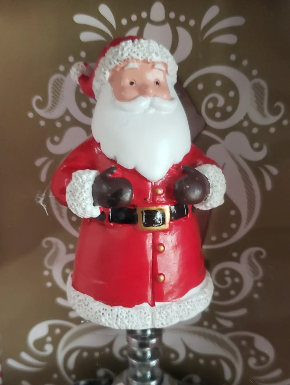 Wild Eye Designs Santa Design Winged Corkscrew